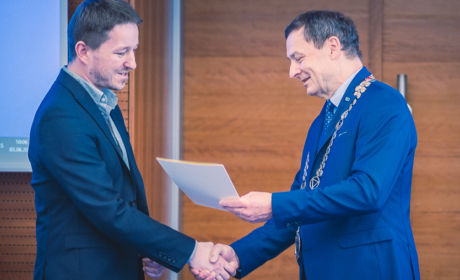 Dr. J. Weinfurter received Rector’s publication award